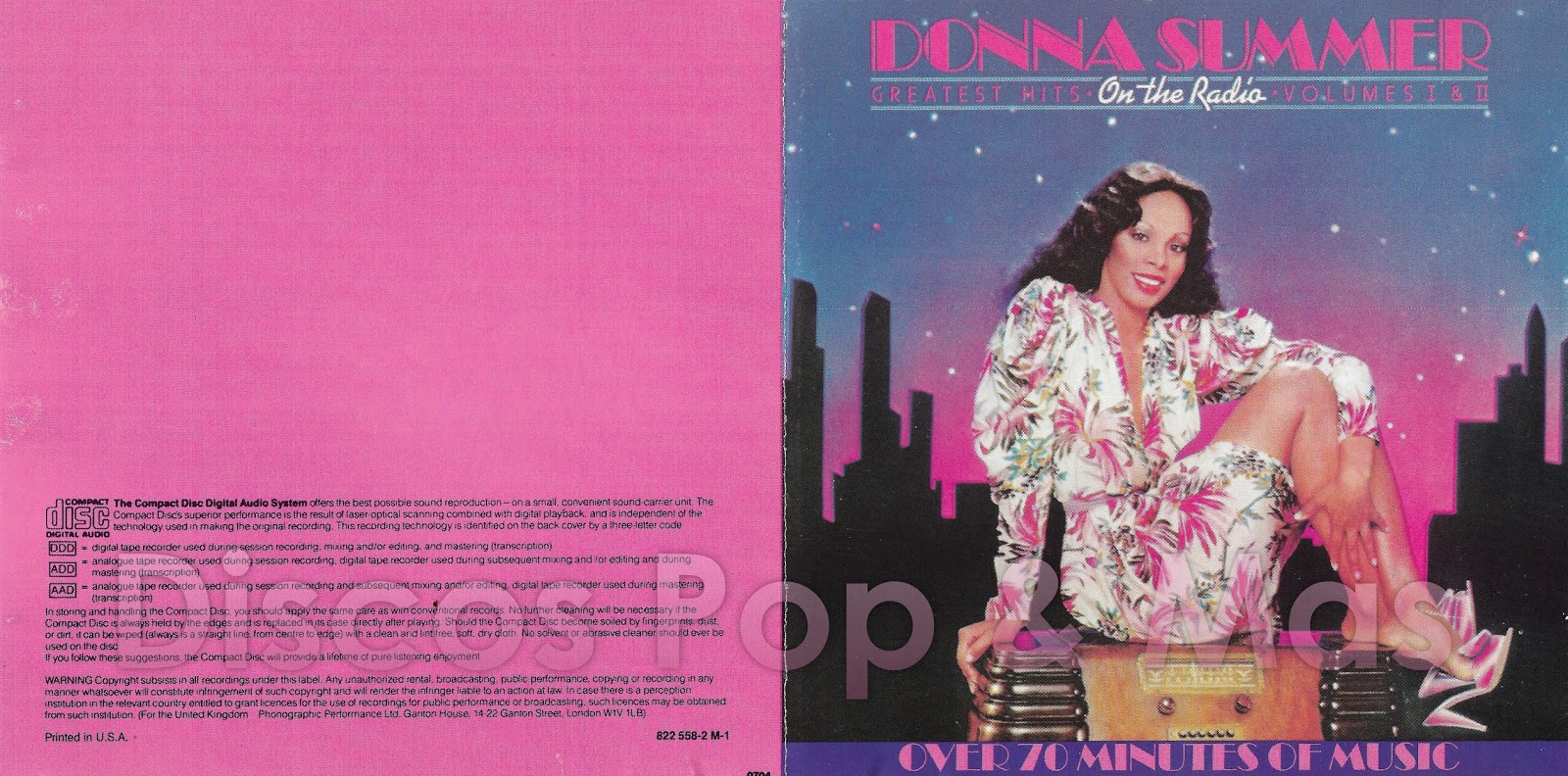 Discos Pop & Mas Donna Summer On the Radio Greatest Hits Volumes I & II jpg (1600x792)