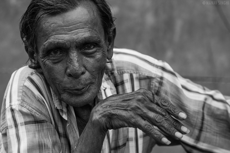 Hawker on his Cycle