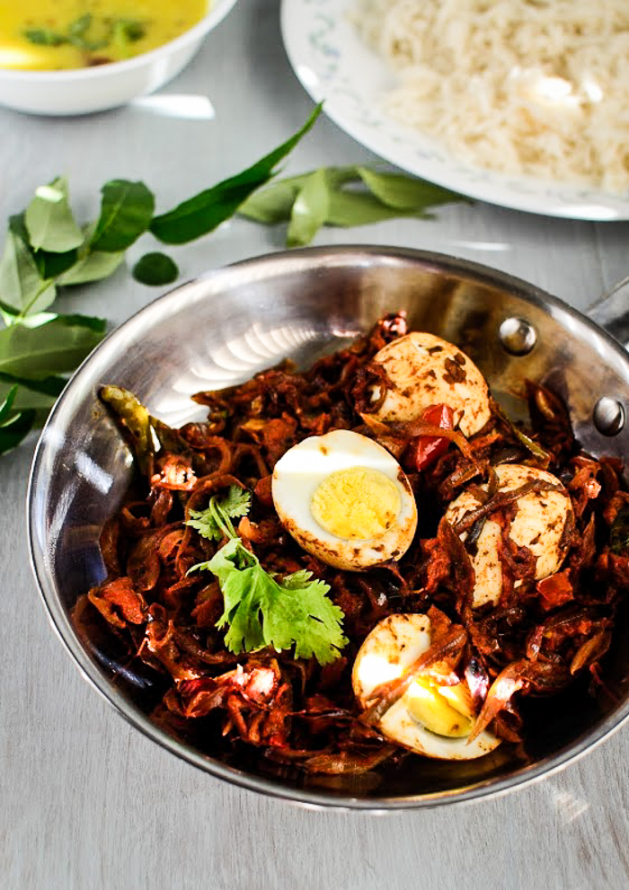 Kerala Style Egg Roast Recipe | Forks N Knives
