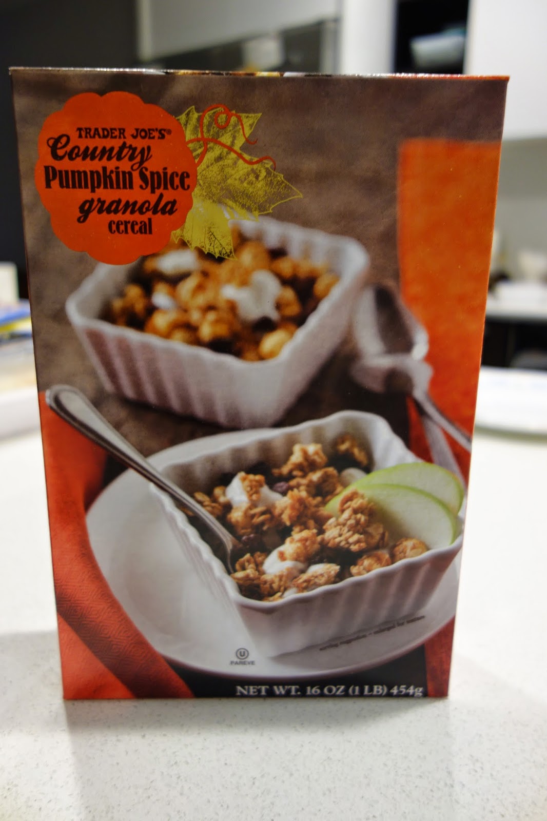 Trader Joe's Country Pumpkin Spice Granola Cereal