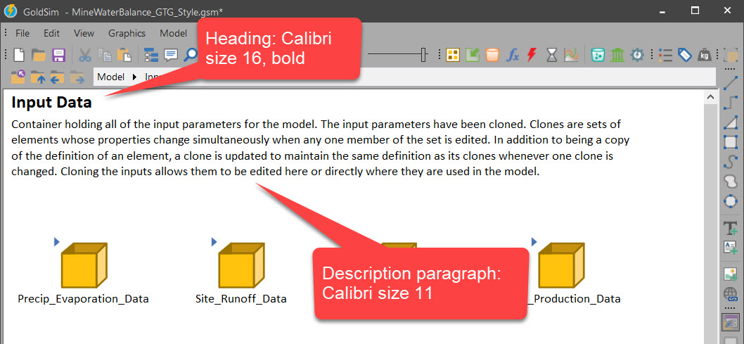 GoldSim Blog: Recommendations for Creating a GoldSim Style Guide