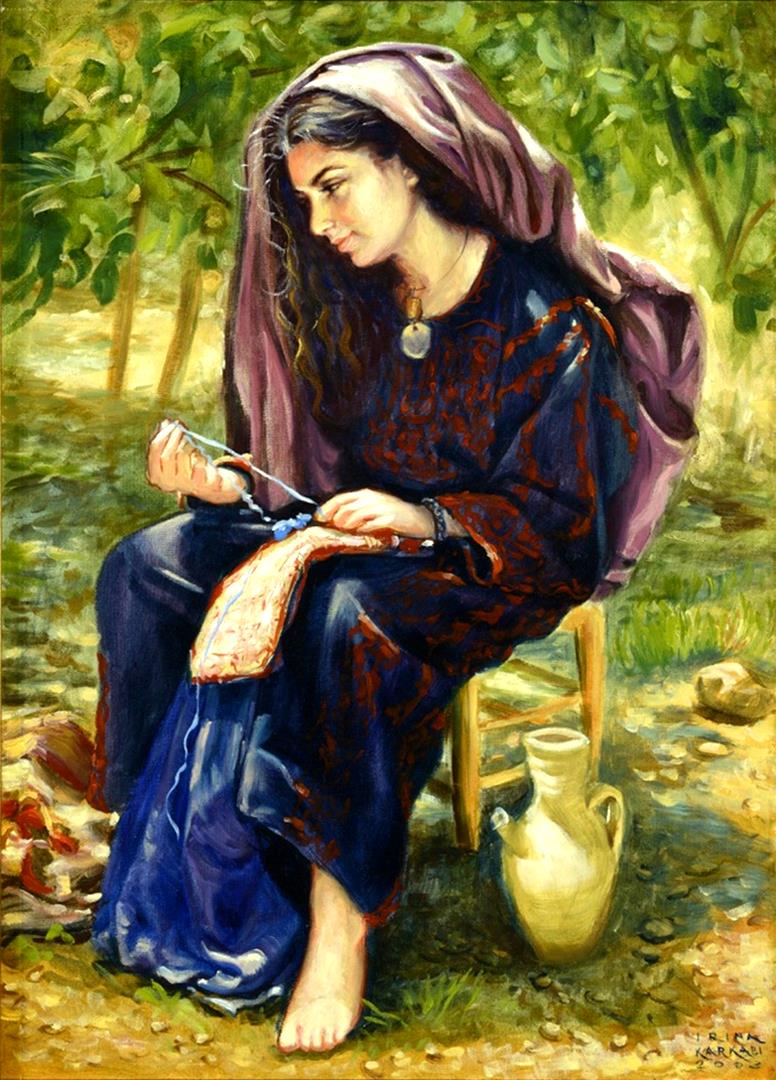 Художница Irina Vitalievna Karkabi