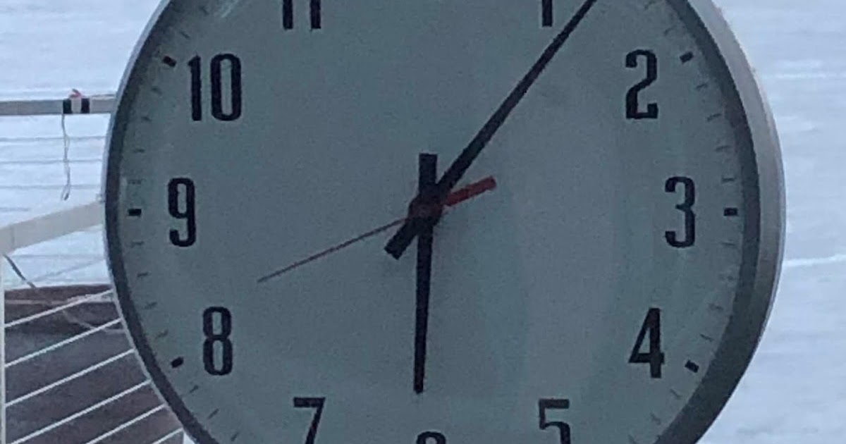 JOE'S POND REFLECTIONS Clock Stopped!