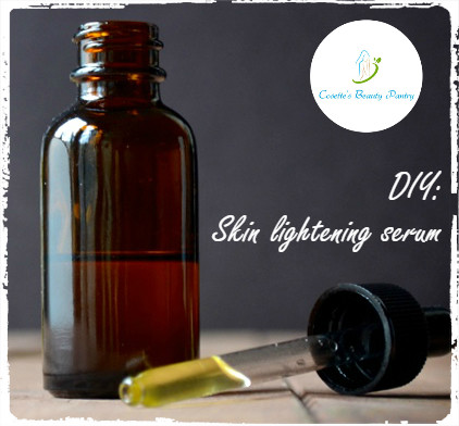 DIY: Skin lightening serum 