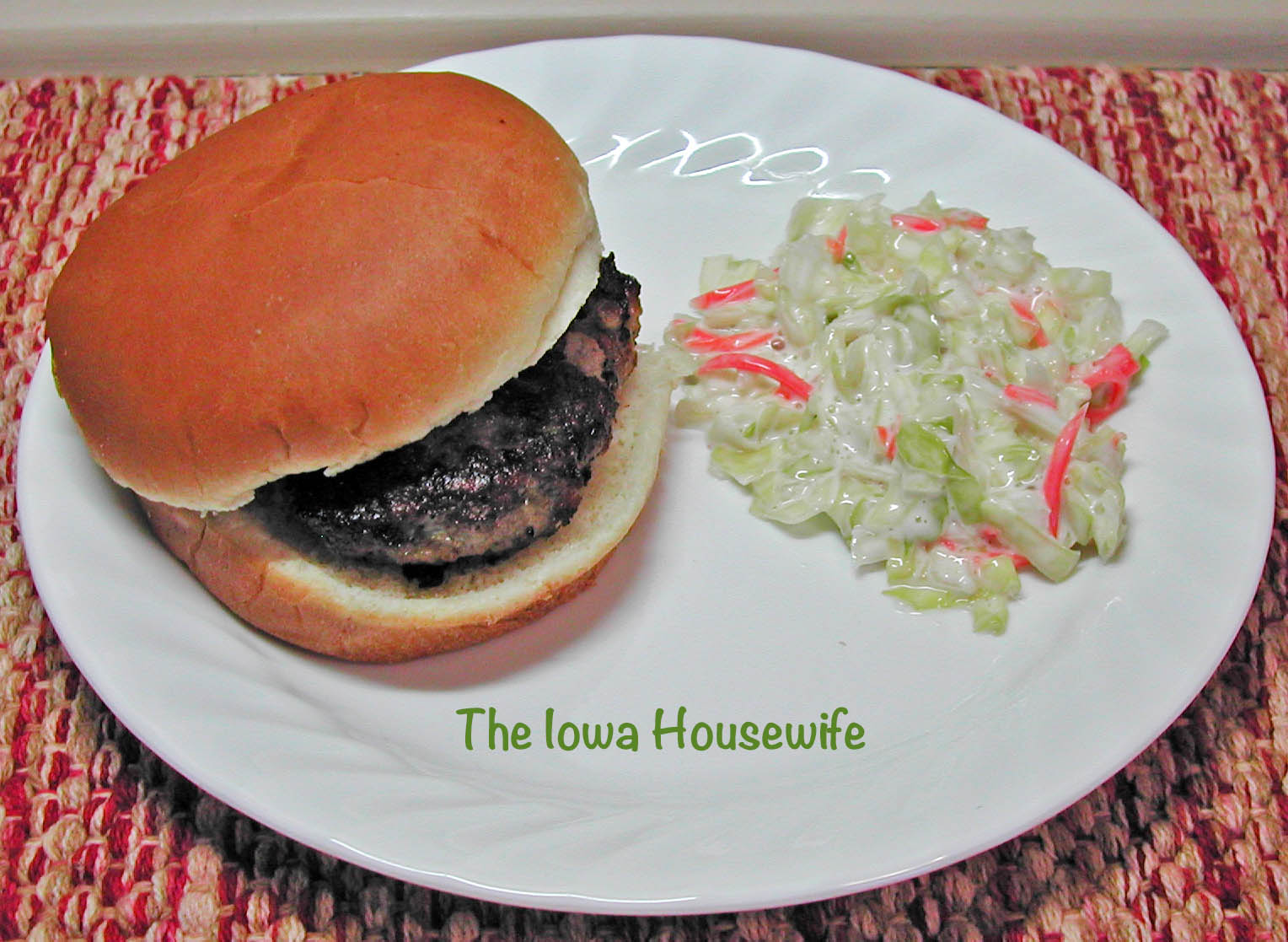 The Iowa Housewife: Pork Bacon Burgers