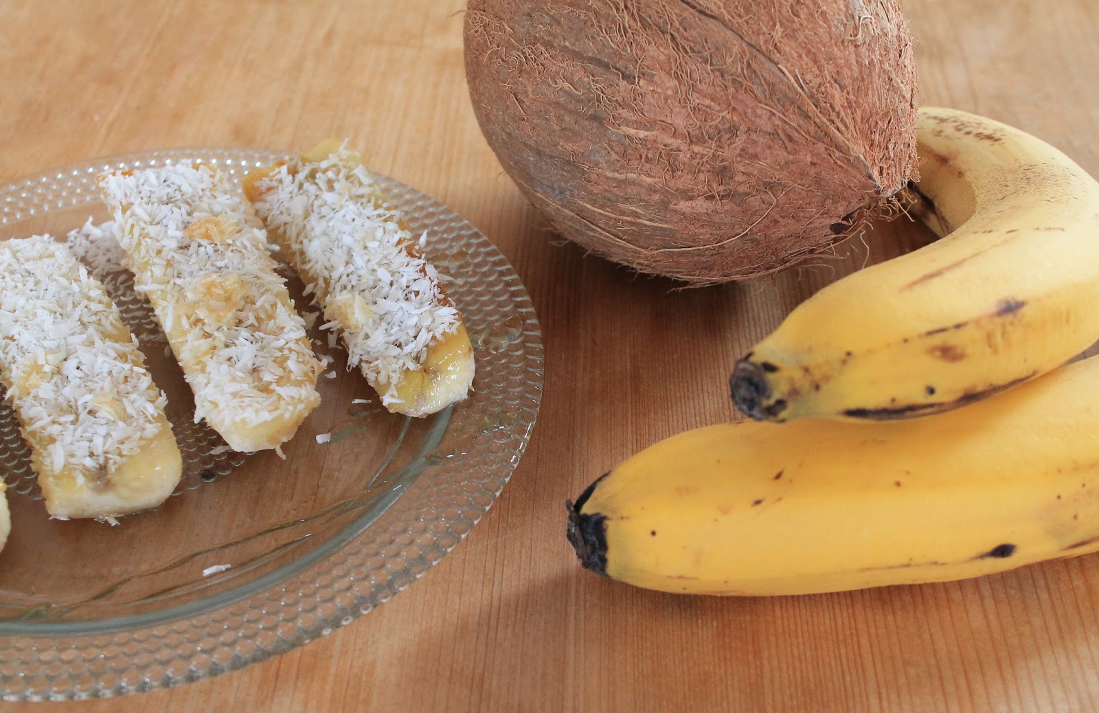 Svenja&amp;#39;s Koch- und Backblog: Gebackene Bananen mit Kokos