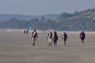 Towards Arambol from Morjim