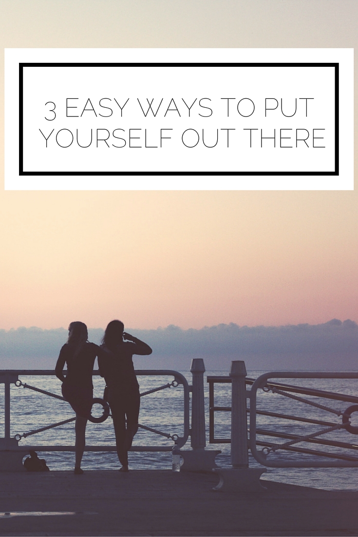Click to read now or pin to save for later! Sometimes it can be intimidating to put yourself out there! Here are 3 easy ways you can be a little more bold today