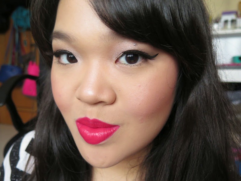 The Blackmentos Beauty Box Night out with pinky red lips! (Vietnamese
