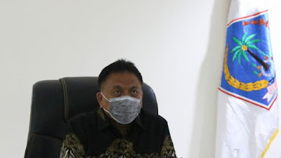 Hari ini Gubernur Olly Kembali Rapat Online Bersama Presiden Jokowi, Bahas Covid-19