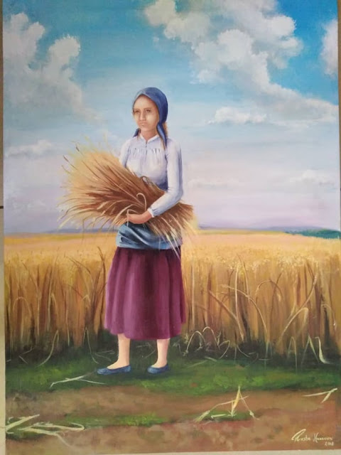 \"رشا حسون \" الرسم هو الأوكسجين لحياتي وباب لإدخال أفكار محفزة على التغيير الإيجابي