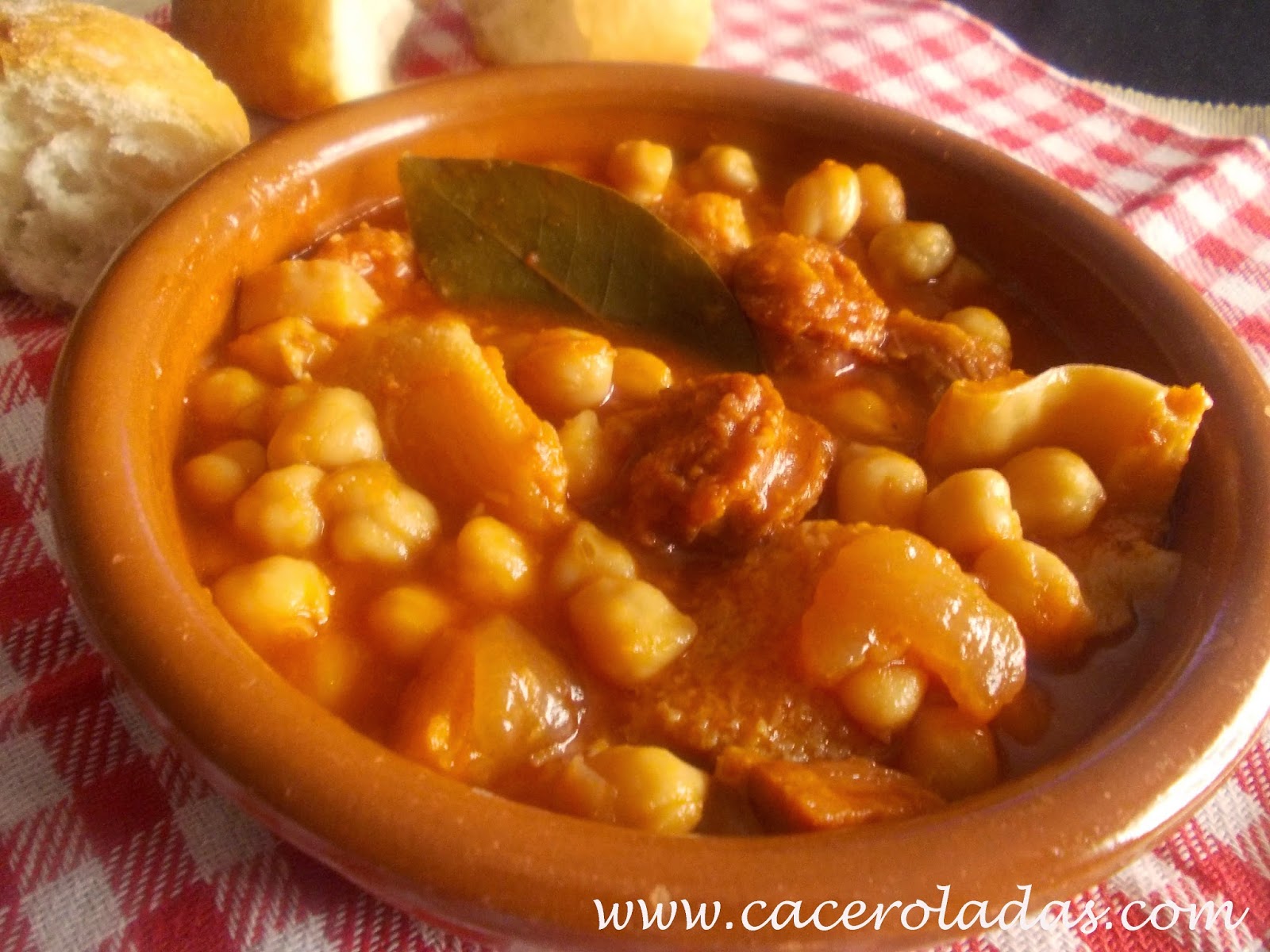 Callos con garbanzos Caceroladas