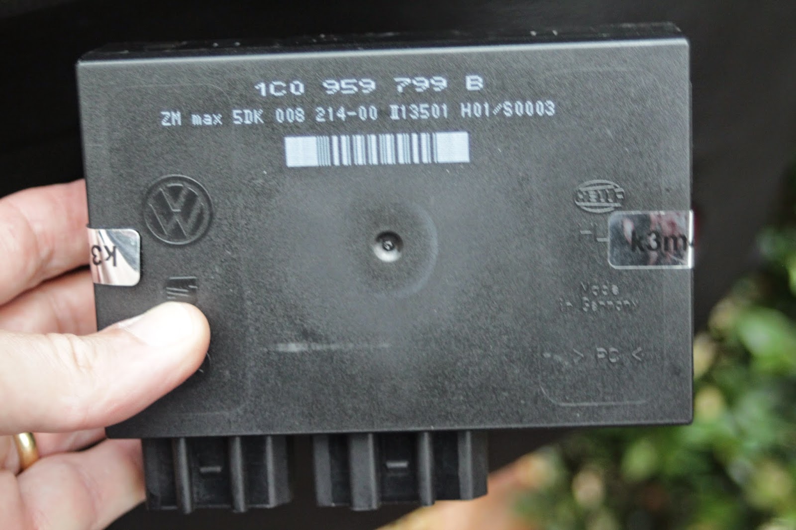 VW Golf Mk4 TDI Diesels Advice, Tips and Reviews What is CCM Module in