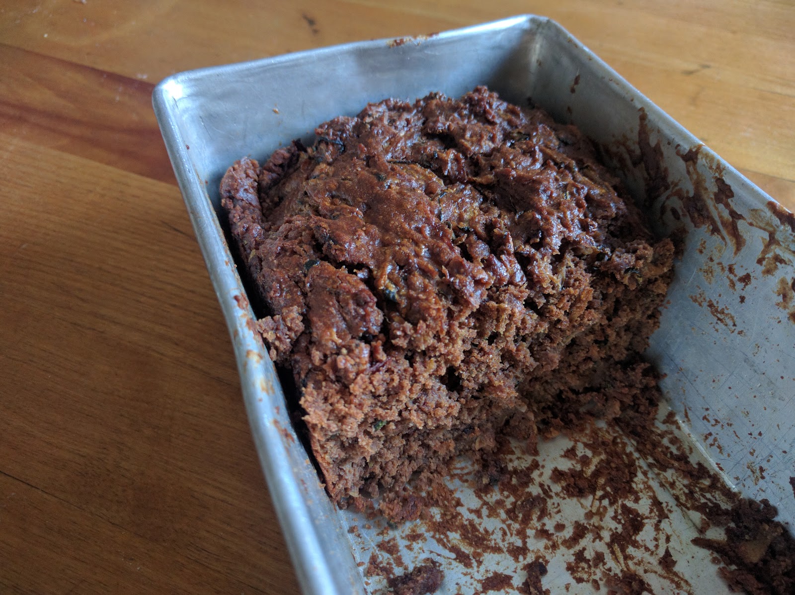 Ediculturalist Recipe Chocolate Tahini Zucchini Bread