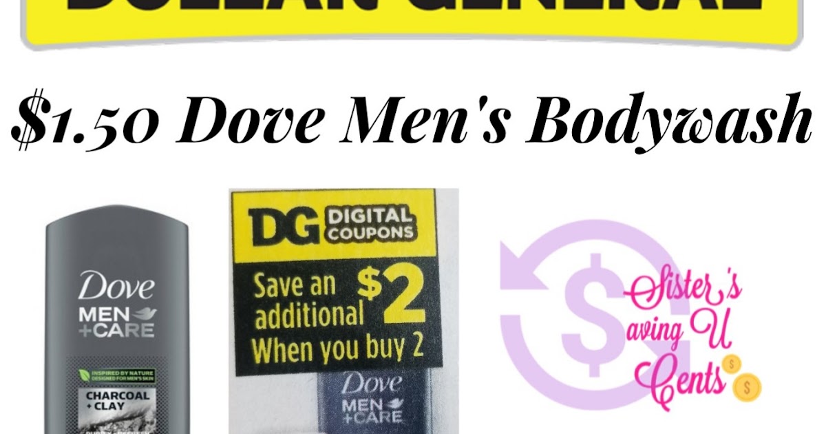 1.50 Dove Men's Bodywash At Dollar General