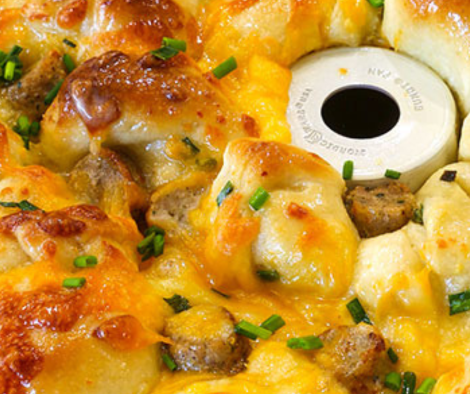 The Best Sausage Egg and Cheese Monkey Bread Nabila Kitchen