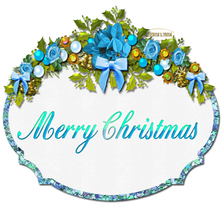 Ravishment: Beautiful Merry Christmas Wishes Animation GIF 