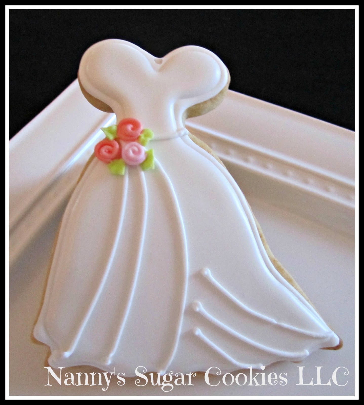 Nanny's Sugar Cookies LLC Bridal shower Cookie Favors...