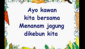 Syair lagu Menanam Jagung