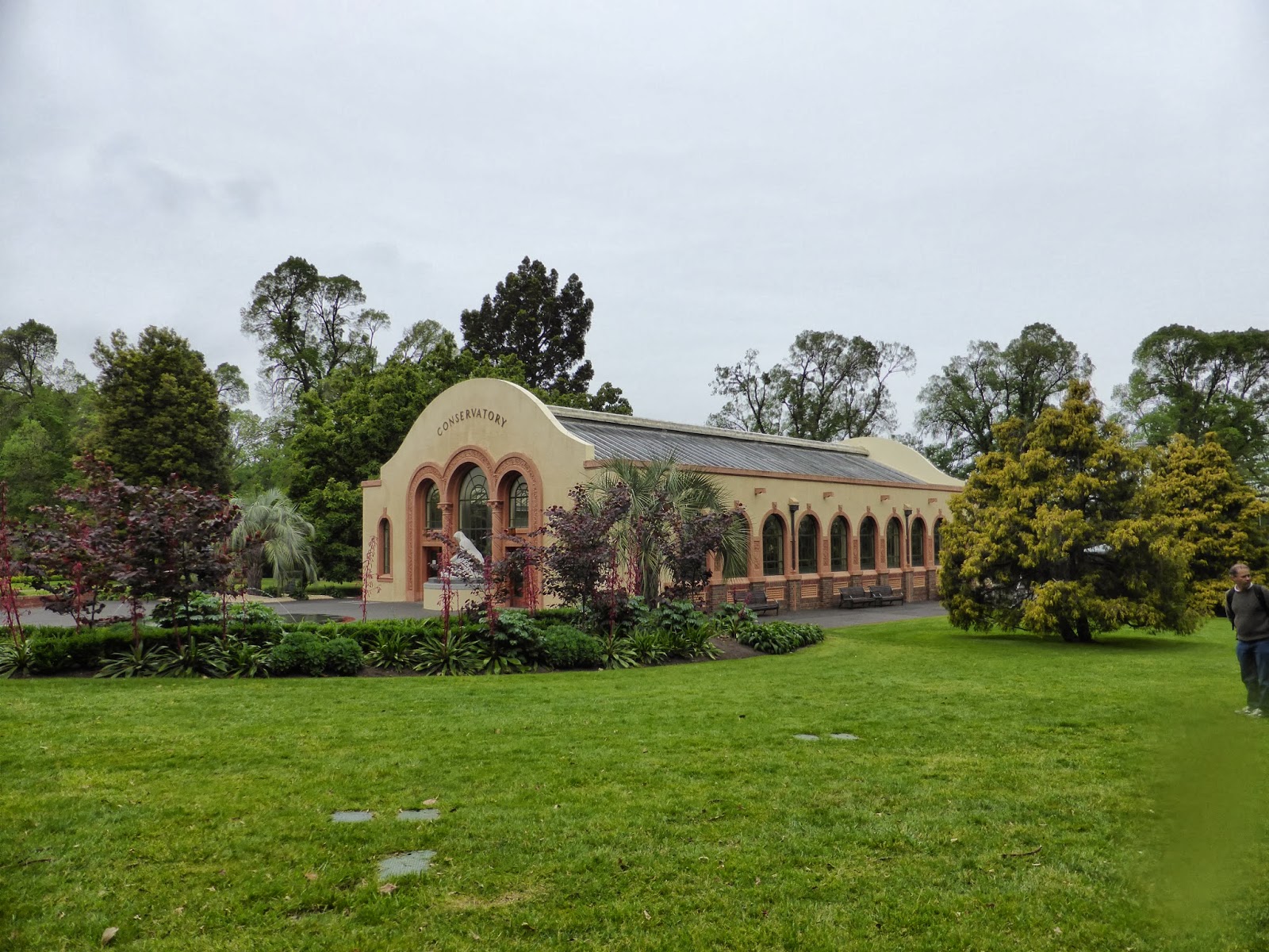 Natalie in Melbourne Fitzroy Gardens