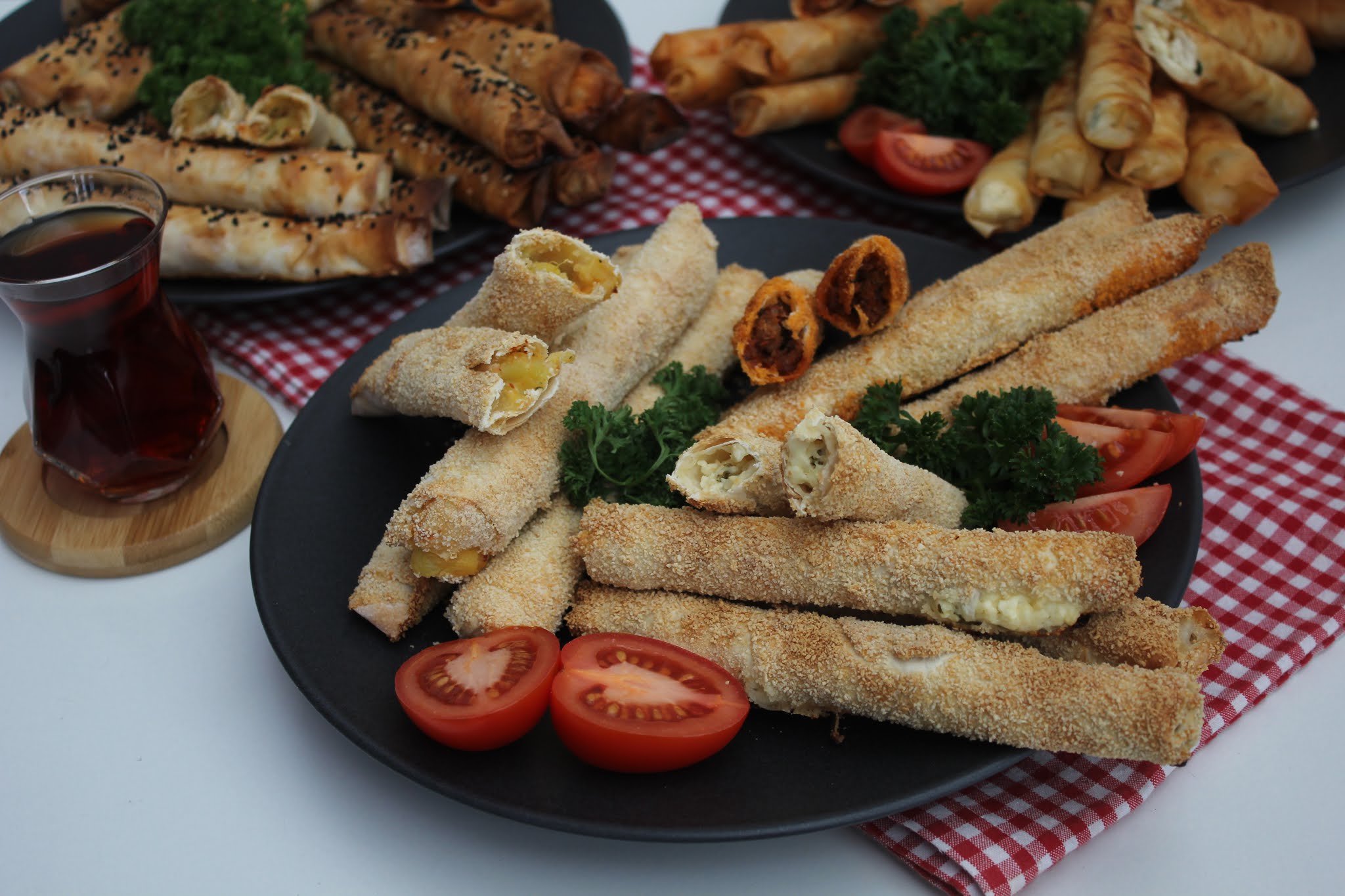 Sigara Böreği / Kalem Böreği - Grundrezept / Käse, Kartoffel und ...