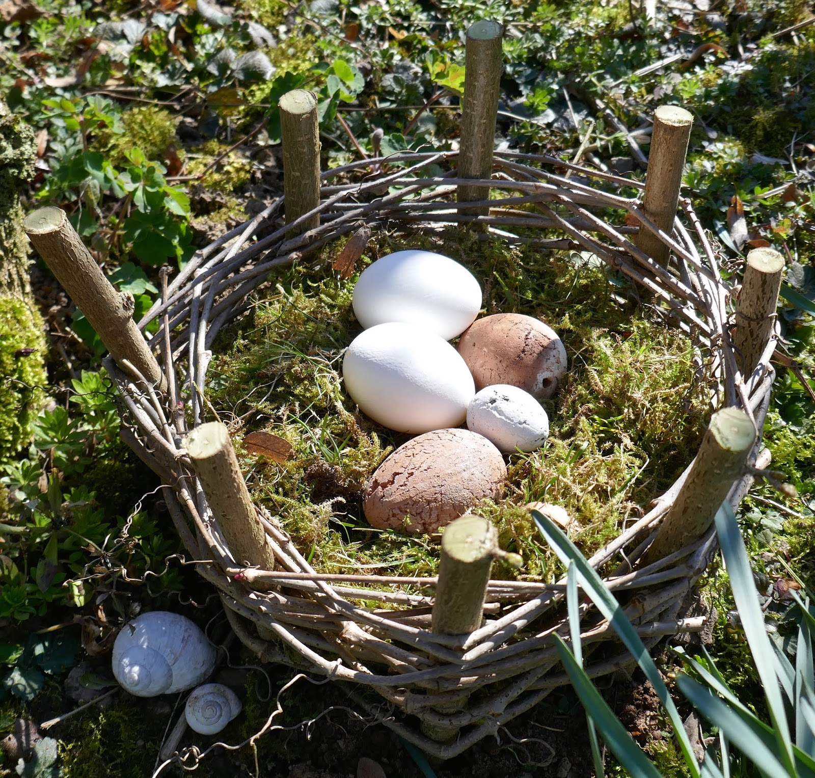 Schmiedegarten Osternest DIY