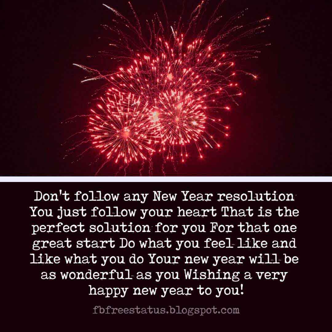 Happy New Year Wishes Quotes, Greeting, Messages &amp; Images