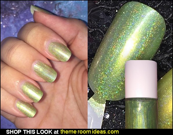 The Green Fairy - Lime Green Neon Holographic Nail Polish Tinkerbell Nails Tinkerbell Nail decorating The Green Fairy - Lime Green Neon Holographic Nail Polish Tinkerbell Nails Tinkerbell Nail decorating