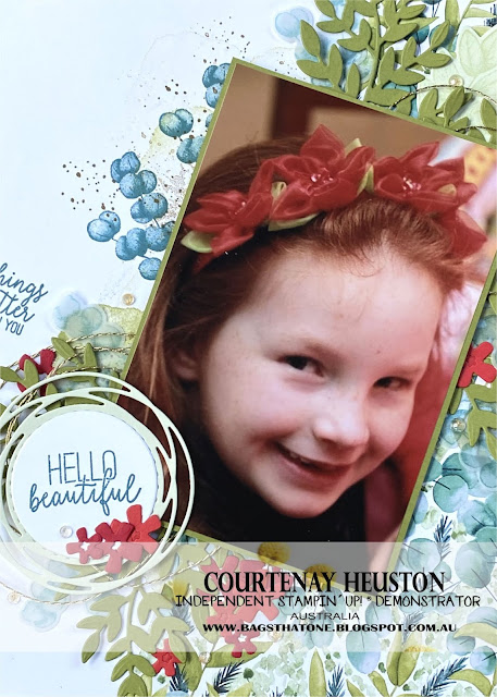Nature Scrap page sneak peek