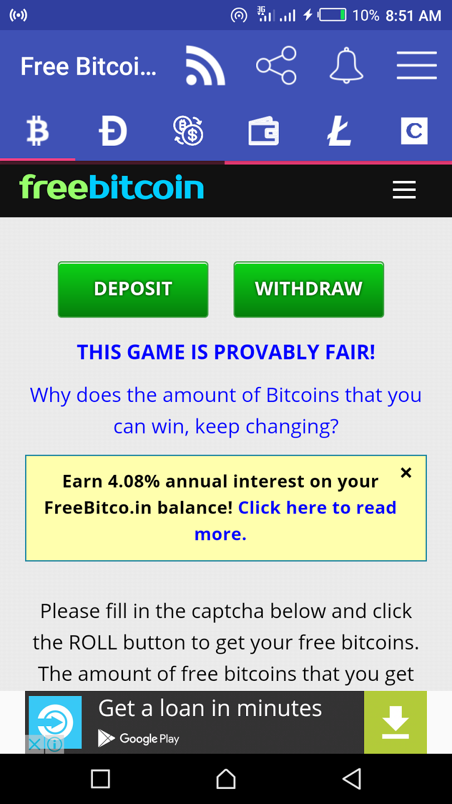 Free Bitcoin - Earn free bitcoin