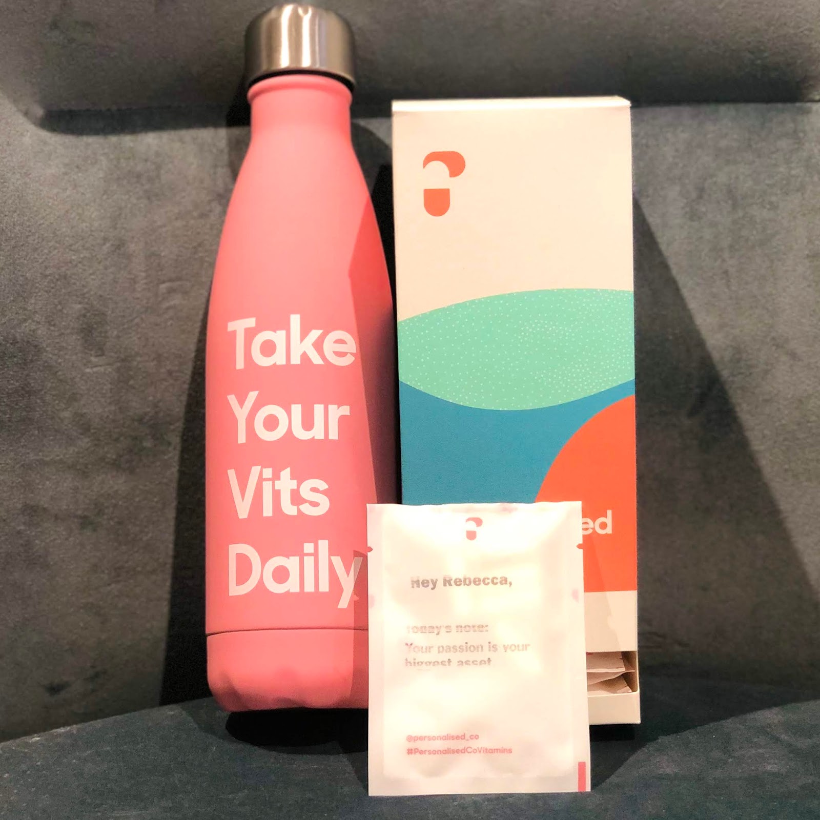 PERSONALISED VITAMINS REVIEW / THE PERSONALISED CO Rebecca Ashley Beauty