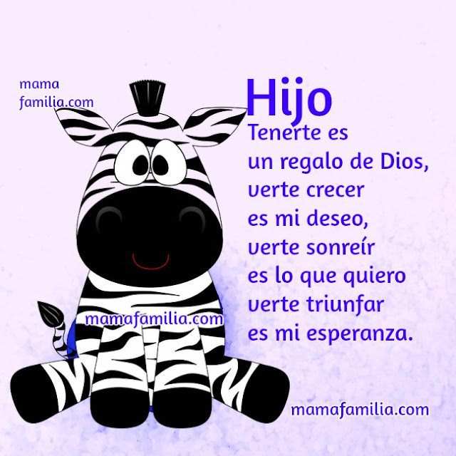 Frases Bonitas para mi Hijo con Imagen