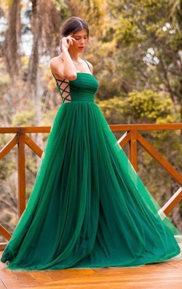 vestido longo verde para madrinha de casamento