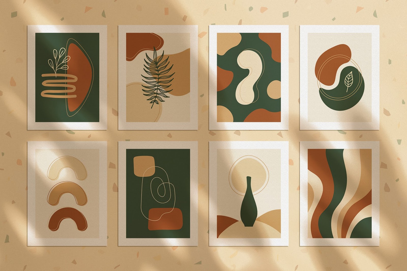 Lando Abstract Graphic Collection (PNG, JPG, PSD, AI, EPS)