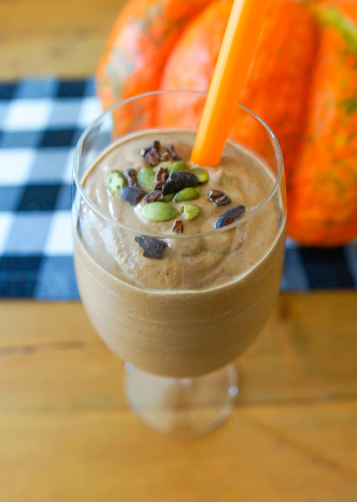 Double Cocoa Pumpkin Smoothie Recipe