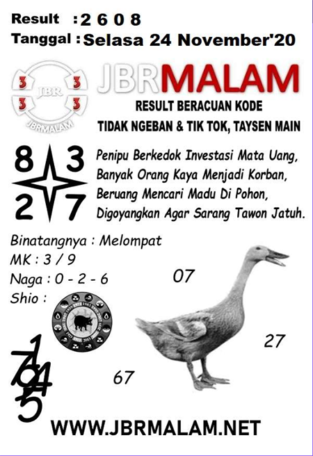 Jbr Mlm 24 November 2020