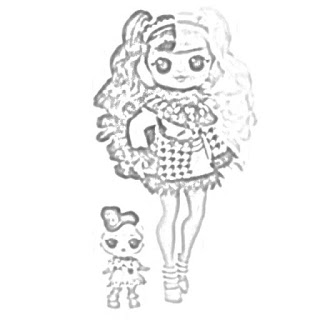 L.O.L. Surprise! O.M.G. Dolls Coloring Page coloring.filminspector.com