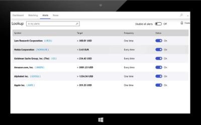 Windows 10용 은행 및 투자 앱
