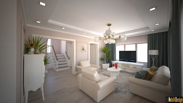 Design interior case apartamente stil clasic - Design interior de lux
