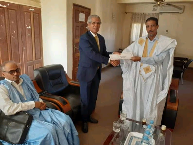 وزير الخارجية الصحراوي يلتقي رؤساء أحزاب موريتانية و يدعوهم لمؤتمر البوليساريو 2019