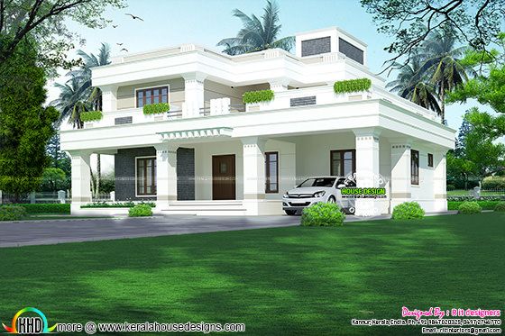 2969 sq-ft modern 4 BHK architecture home