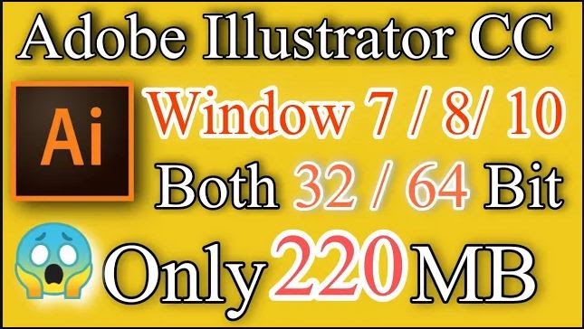 Download Adobe Illustrator CC Free For Windows 7/8/10 (32 / 64 bit