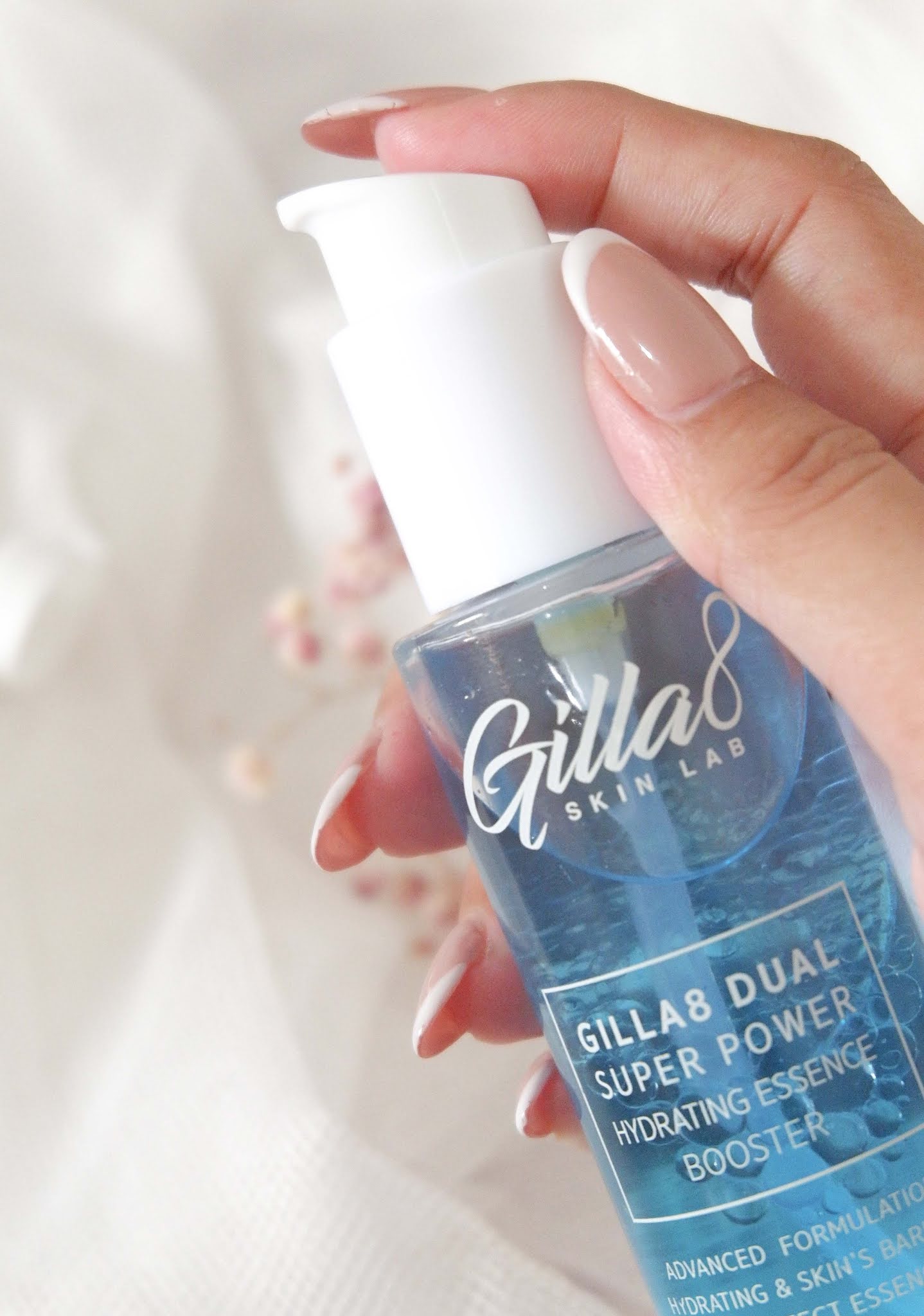 REVIEW OF GILLA8 DUAL SUPER POWER HYDRATING ESSENCE BOOSTER