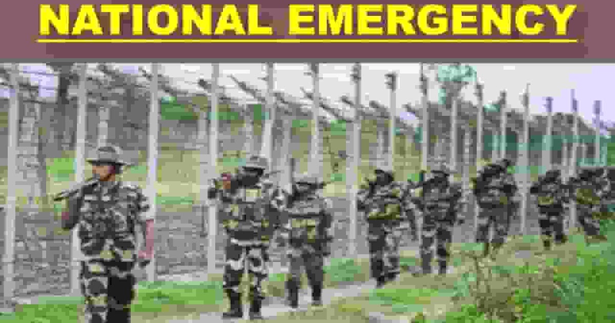 Martial Law Vs. National Emergency JPSC/ JSSC (Indian Polity