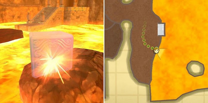薩爾達傳說 禦天之劍 HD (Zelda Skyward Sword) 空瓶子分佈位置與收集攻略