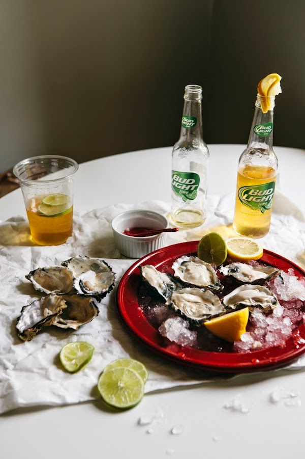 Grilled Oysters with Champagne hummingbird high a