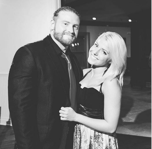 Alexa Bliss' future husband Buddy Murphy a fellow wrestler