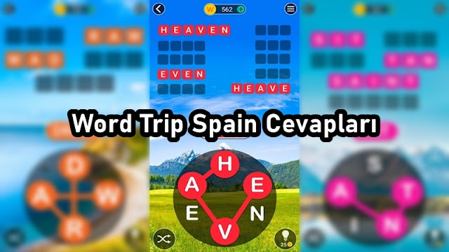 Word Trip Spain Cevaplari