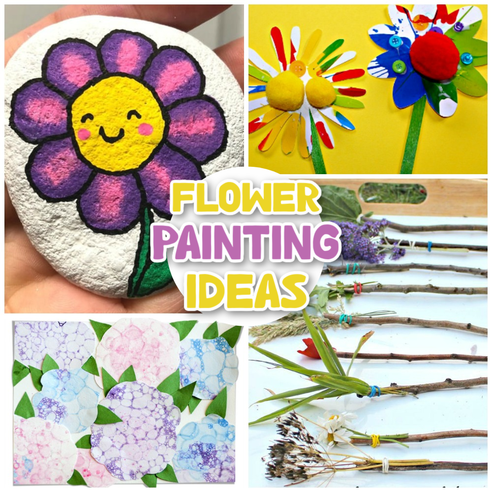 Nature Art Activities for Toddlers: Painting with Leaves, Flowers, and More