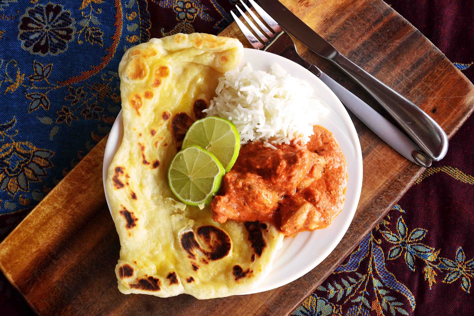 The eccentric Cook: Chicken Tikka Masala with Buttered Naan